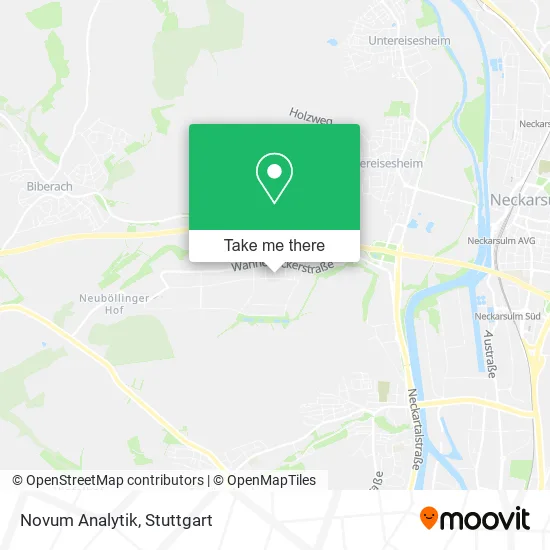 Карта Novum Analytik
