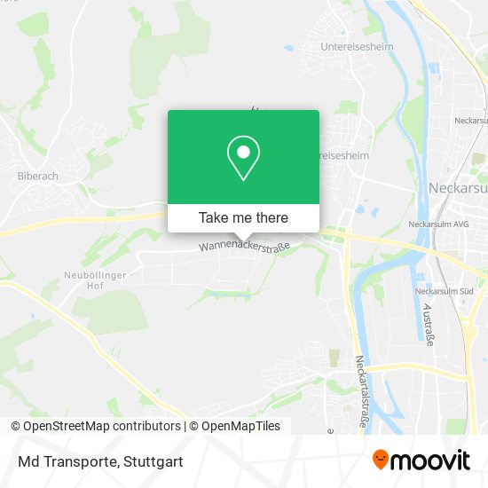 Карта Md Transporte