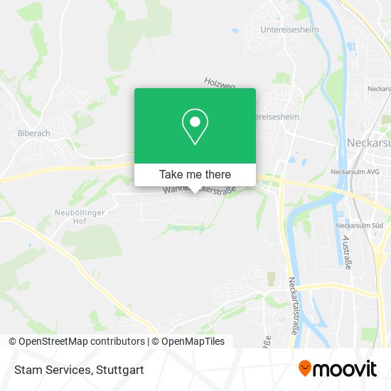 Stam Services map