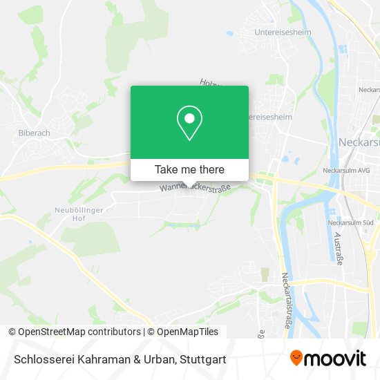 Schlosserei Kahraman & Urban map