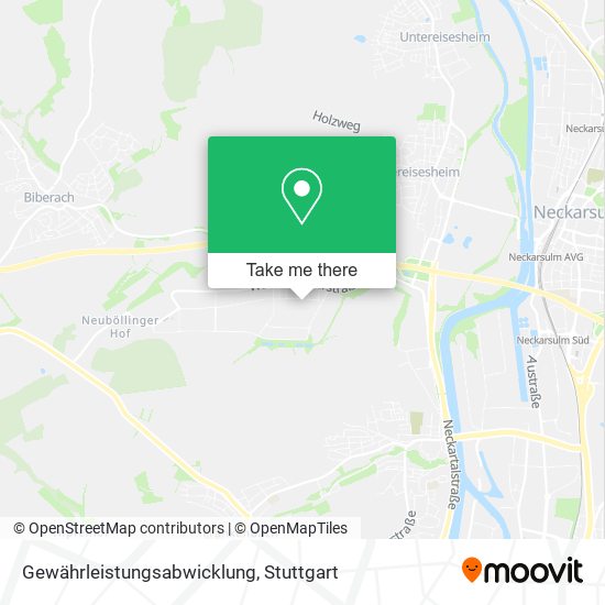 Gewährleistungsabwicklung map