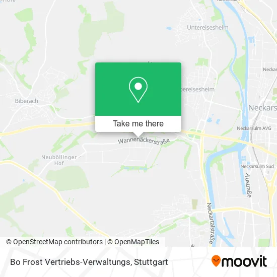 Карта Bo Frost Vertriebs-Verwaltungs