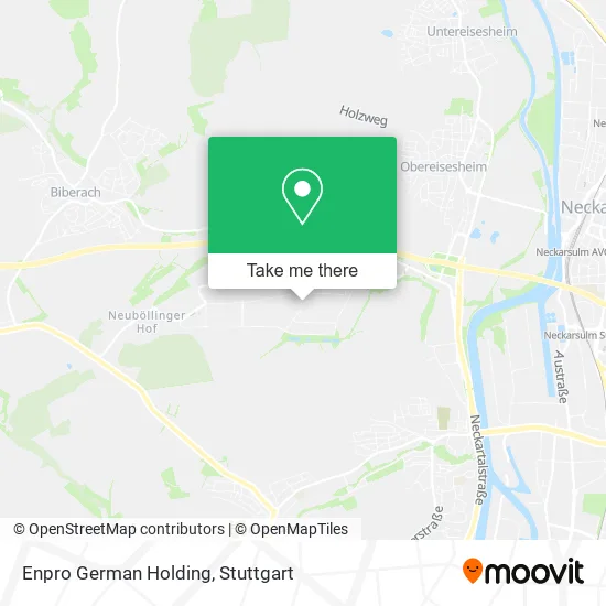 Карта Enpro German Holding