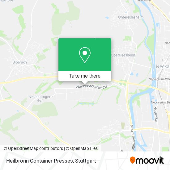 Heilbronn Container Presses map
