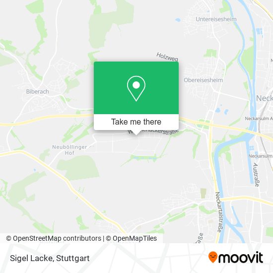 Sigel Lacke map