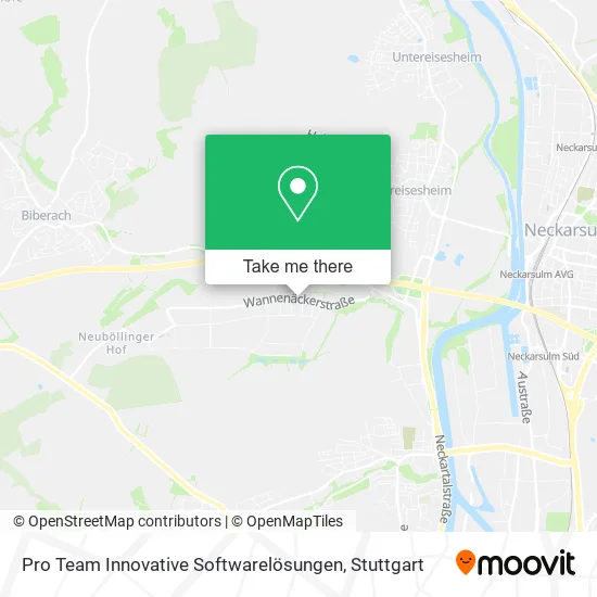 Карта Pro Team Innovative Softwarelösungen
