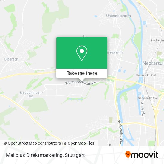 Карта Mailplus Direktmarketing