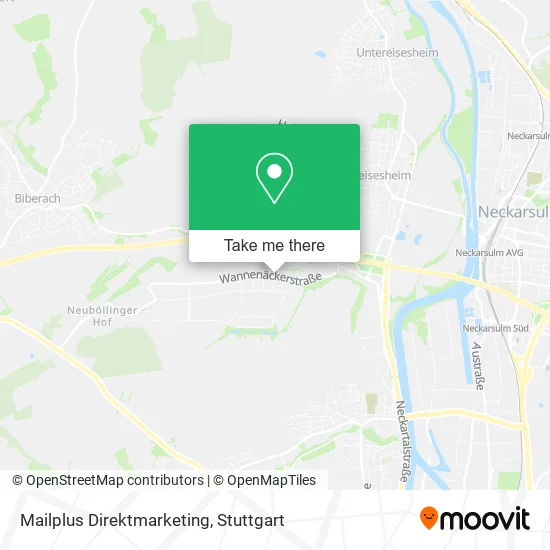 Карта Mailplus Direktmarketing