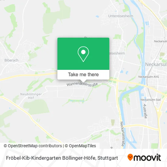 Карта Fröbel-Kib-Kindergarten Böllinger-Höfe