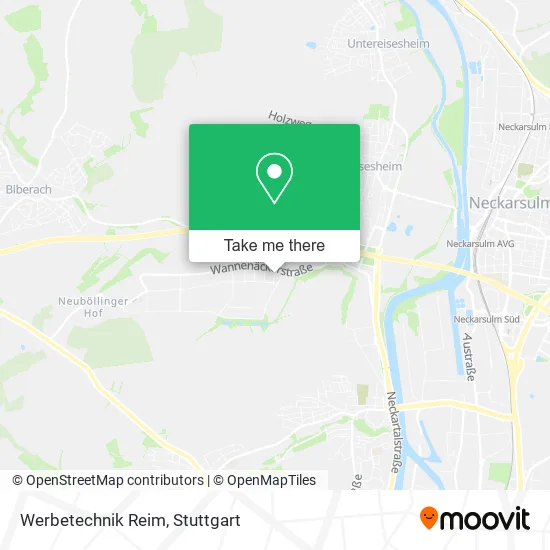 Карта Werbetechnik Reim