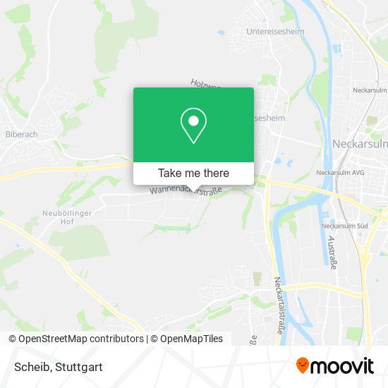 Карта Scheib
