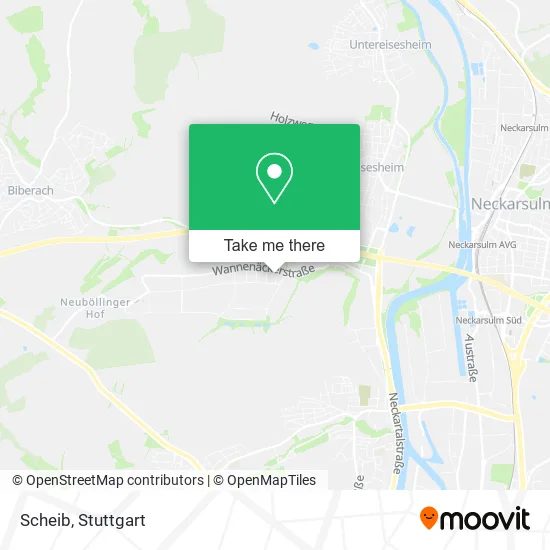 Карта Scheib