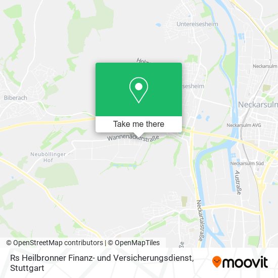 Карта Rs Heilbronner Finanz- und Versicherungsdienst