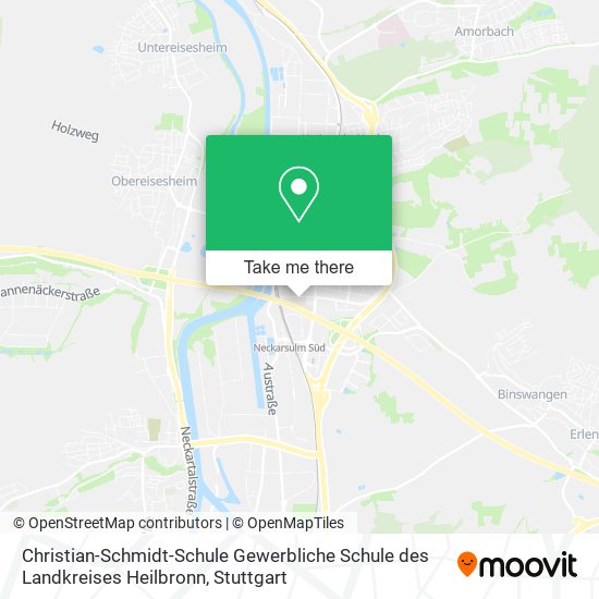 Christian-Schmidt-Schule Gewerbliche Schule des Landkreises Heilbronn map