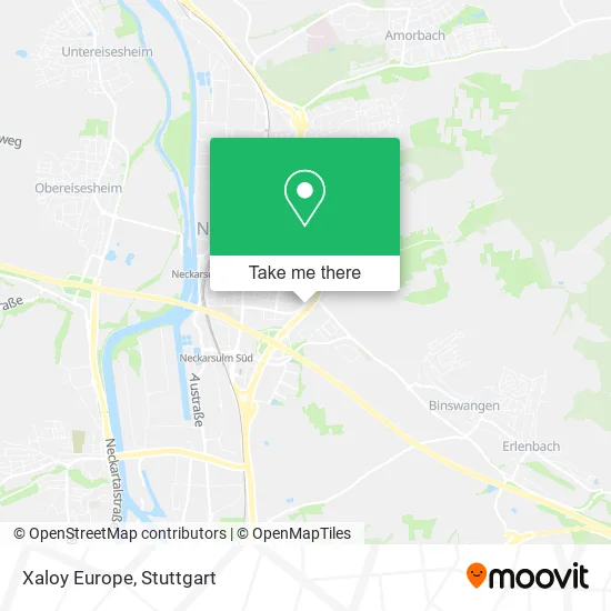Карта Xaloy Europe