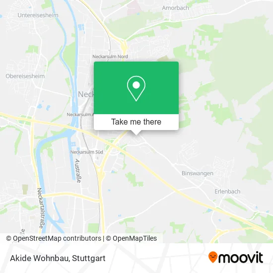 Карта Akide Wohnbau