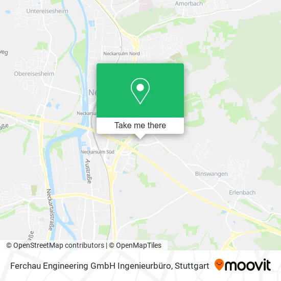 Карта Ferchau Engineering GmbH Ingenieurbüro