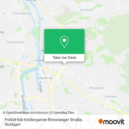 Fröbel-Kib-Kindergarten Binswanger Straße map