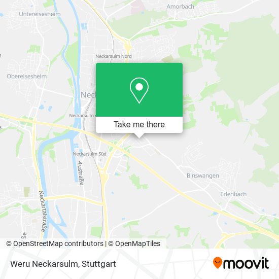 Карта Weru Neckarsulm