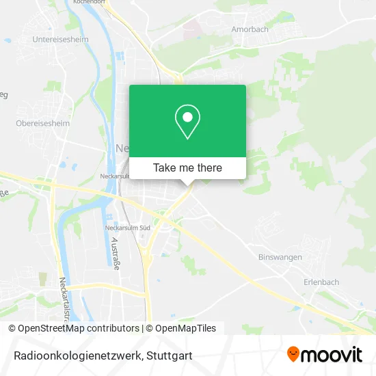 Карта Radioonkologienetzwerk