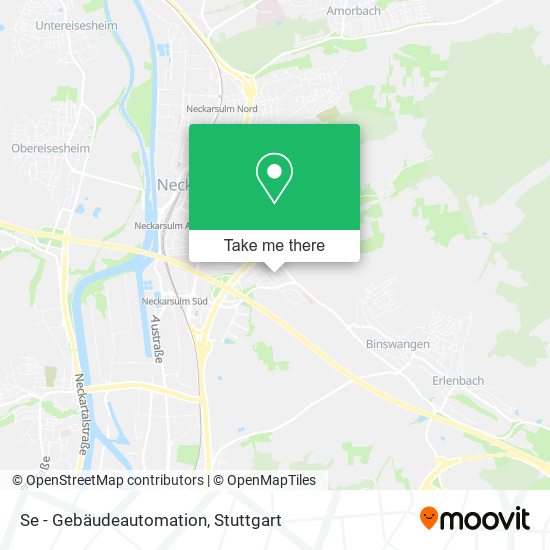 Se - Gebäudeautomation map