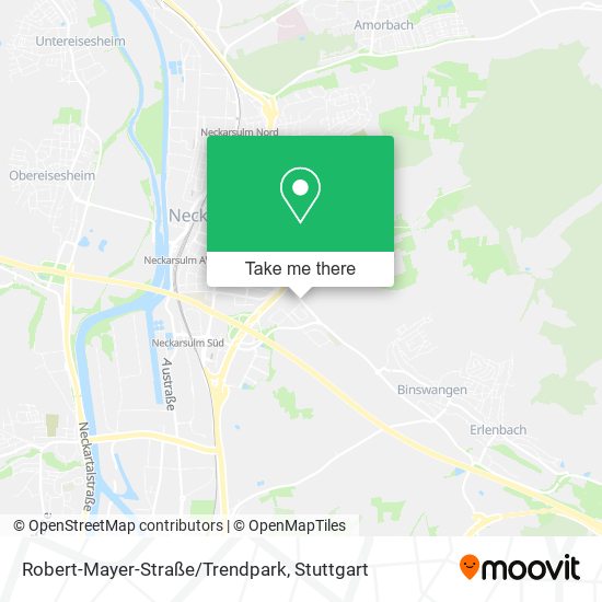 Карта Robert-Mayer-Straße/Trendpark