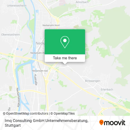 Карта Imq Consulting GmbH Unternehmensberatung