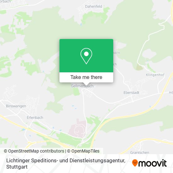 Lichtinger Speditions- und Dienstleistungsagentur map