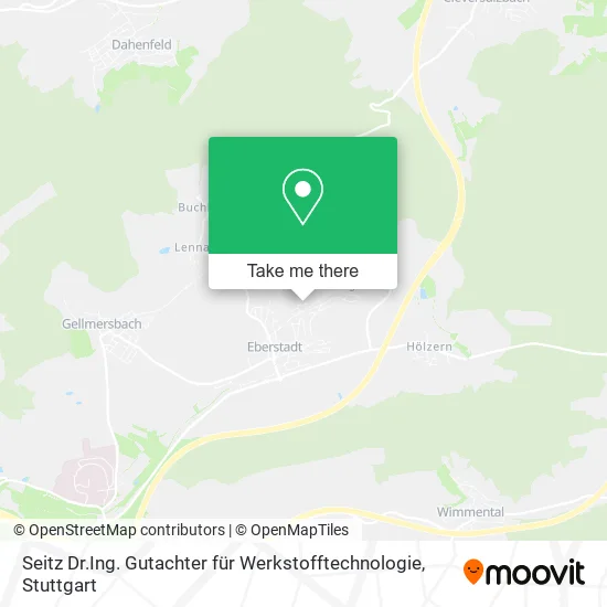 Карта Seitz Dr.Ing. Gutachter für Werkstofftechnologie