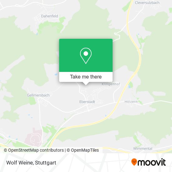 Карта Wolf Weine