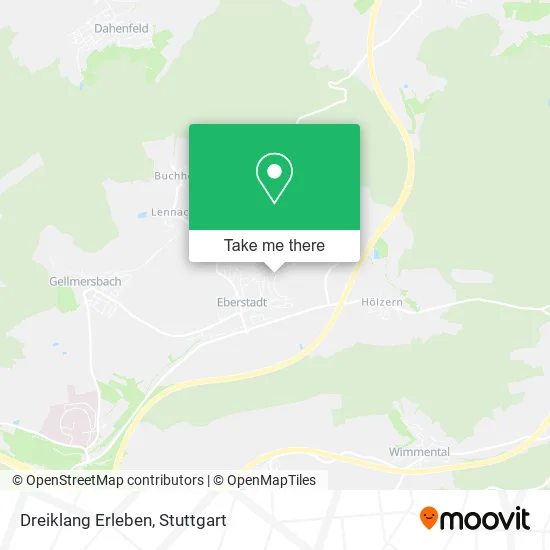 Карта Dreiklang Erleben
