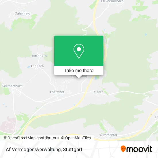 Карта Af Vermögensverwaltung