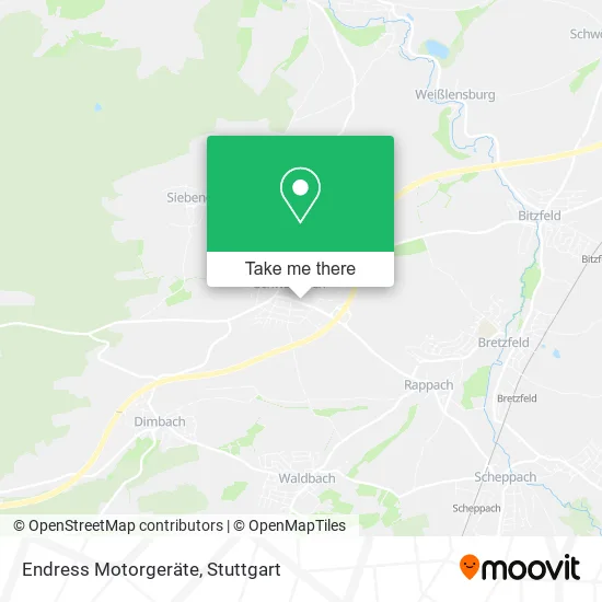Карта Endress Motorgeräte