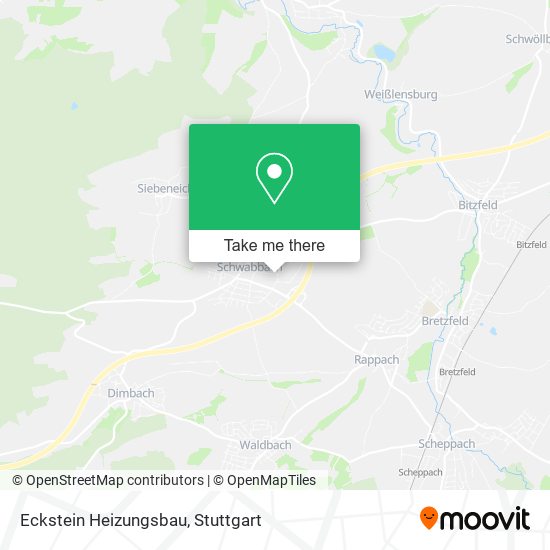 Карта Eckstein Heizungsbau