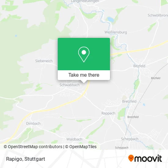 Карта Rapigo