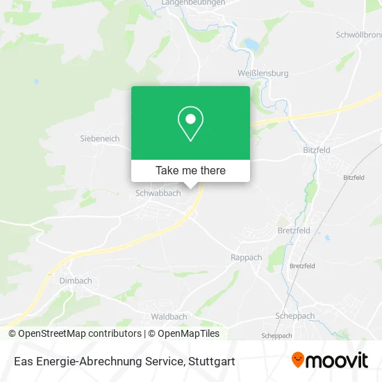 Карта Eas Energie-Abrechnung Service