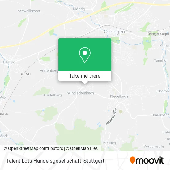 Карта Talent Lots Handelsgesellschaft