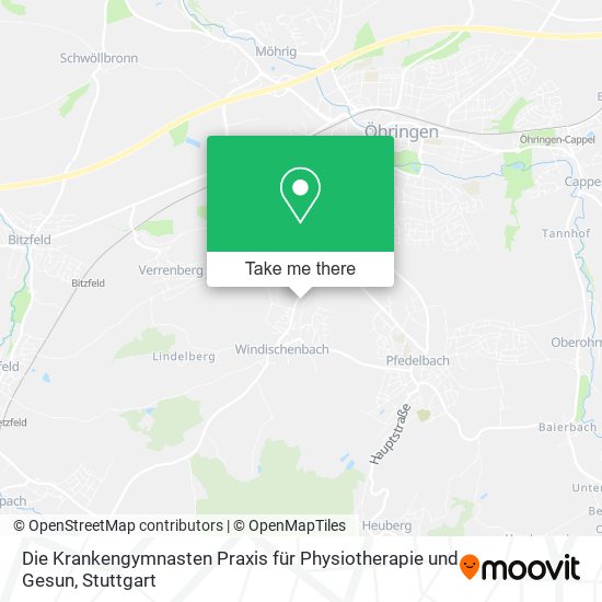 Die Krankengymnasten Praxis für Physiotherapie und Gesun map