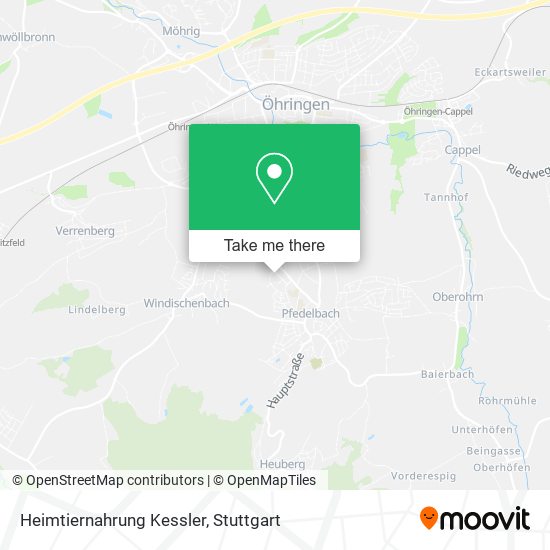 Heimtiernahrung Kessler map