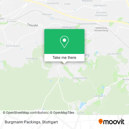 Burgmann Packings map