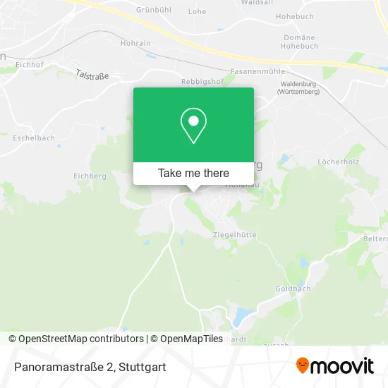 Карта Panoramastraße 2