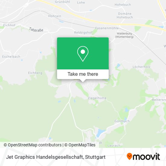 Jet Graphics Handelsgesellschaft map