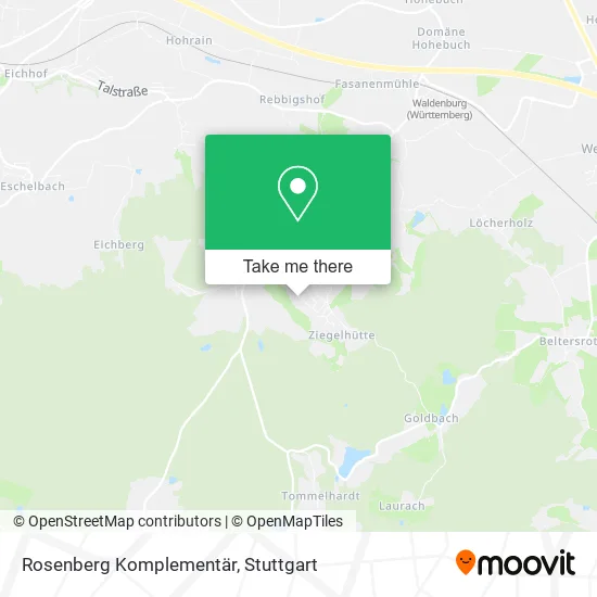 Карта Rosenberg Komplementär