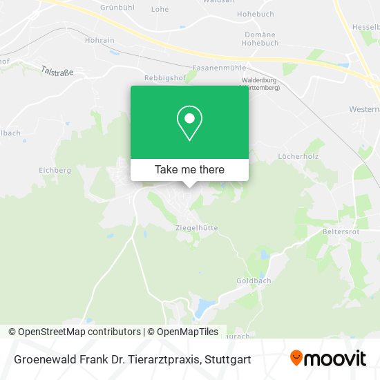 Groenewald Frank Dr. Tierarztpraxis map