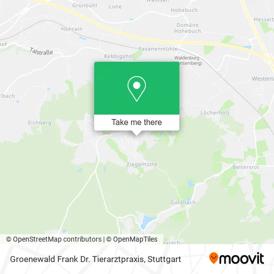 Карта Groenewald Frank Dr. Tierarztpraxis