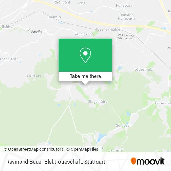 Карта Raymond Bauer Elektrogeschäft