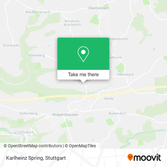 Карта Karlheinz Spring