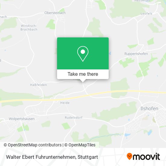 Карта Walter Ebert Fuhrunternehmen