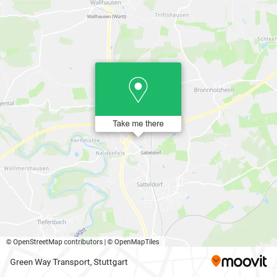 Карта Green Way Transport
