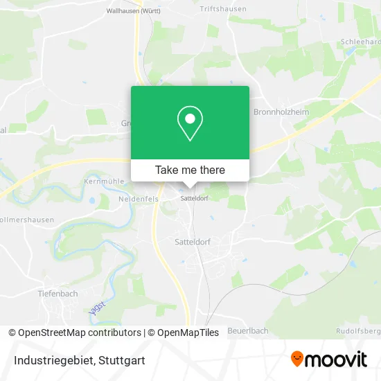 Карта Industriegebiet